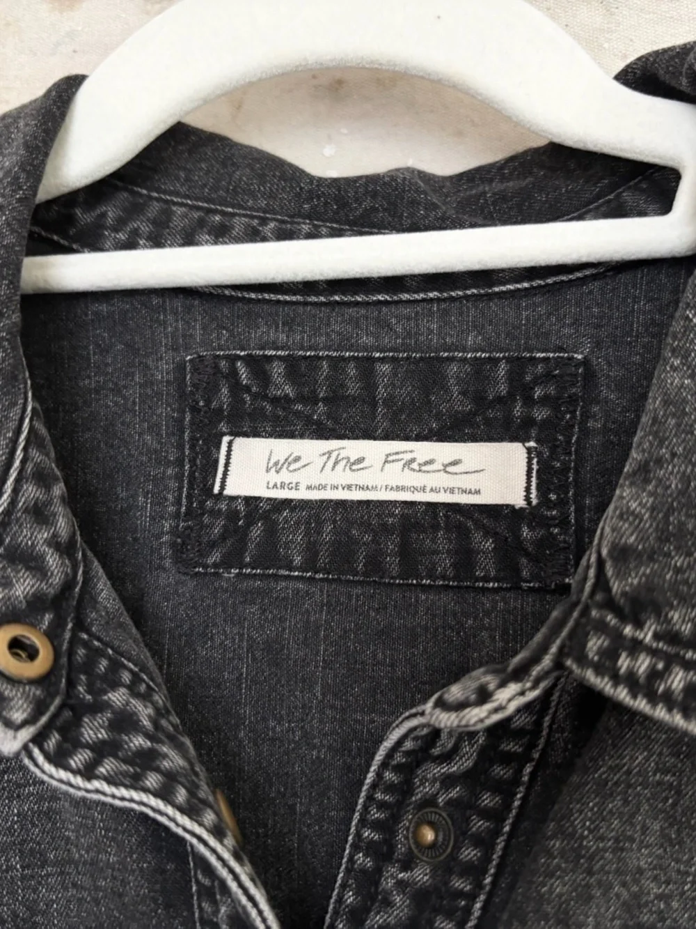 Free People We The Free Sammi Denim Mini Dress
